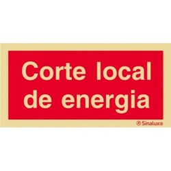 Sinal sinalux 120x60 tipo 1...