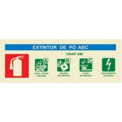 Sinal fotoluminescente...