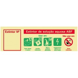 Sinal fotoluminescente...